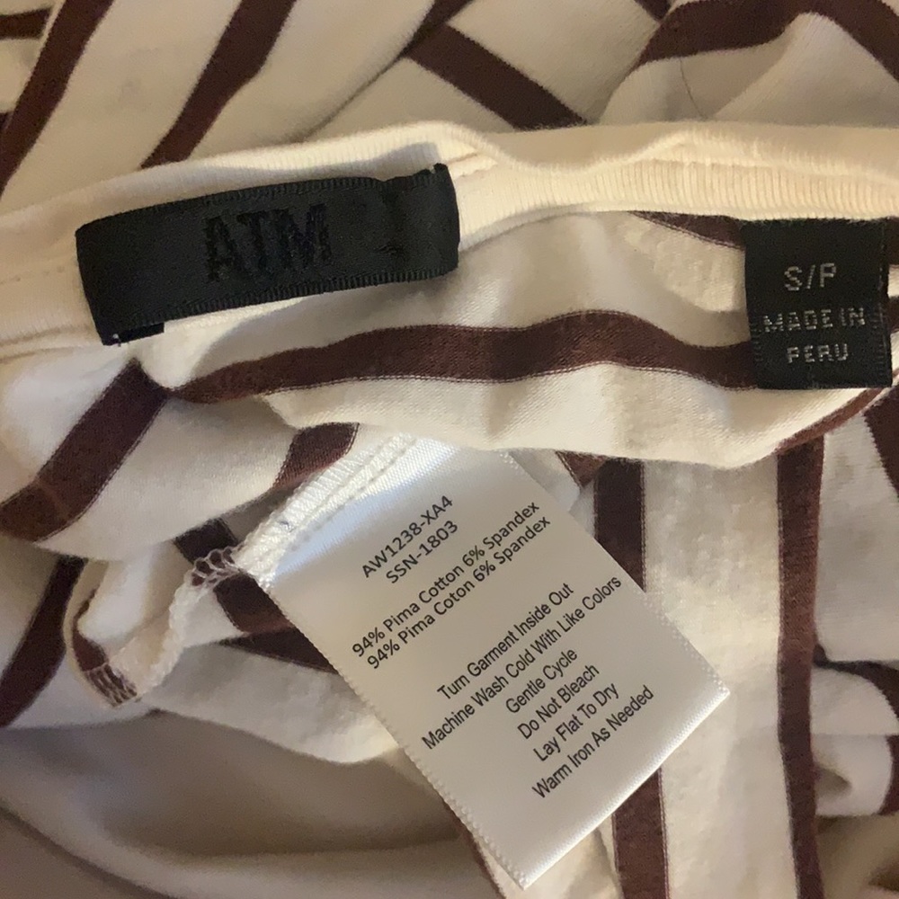 ATM STRIPED TOP SIZE S - Picture 3 of 3